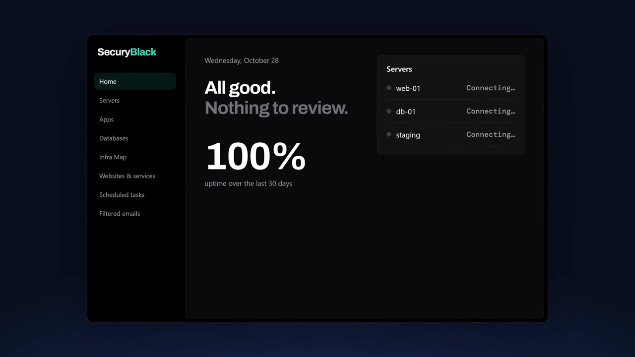 SecuryBlack product demo